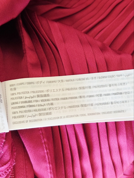 Abercrombie & Fitch Giselle Pleated Sleeveless Plunge Wide Leg Jumpsuit XXL - Picture 5 of 5